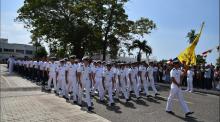 Escuela Naval de Cadetes recibió 160 aspirantes para formarse como futuros oficiales de la Armada de Colombia 