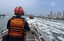 En Cartagena, Armada de Colombia reafirma su compromiso con la búsqueda de ciudadana desaparecida y fortalece apoyo en tierra 
