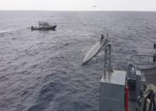 Armada de Colombia incauta el primer semisumergible del año