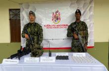 Ejército Nacional logra importante afectación al GAO residual, frente 'Ismael Ruiz', en el sur del Tolima