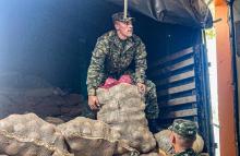 Siguen llegando ayudas humanitarias al Catatumbo