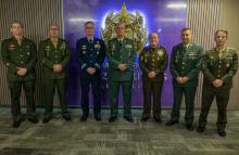 Fuerzas Militares de Colombia recibe visita geoestratégica de la Junta Interamericana de Defensa