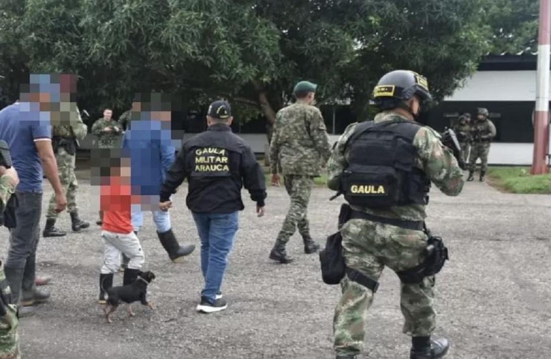 Ejército Nacional rescata a cuatro personas que se encontraban desaparecidas en Arauca